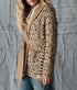 The Bandana Riding Cardigan - Camel