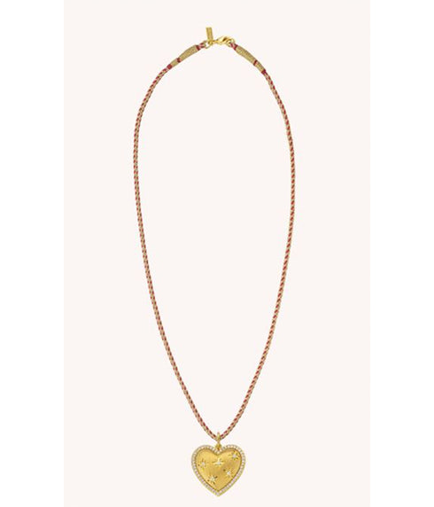 Big Heart Necklace - Gold