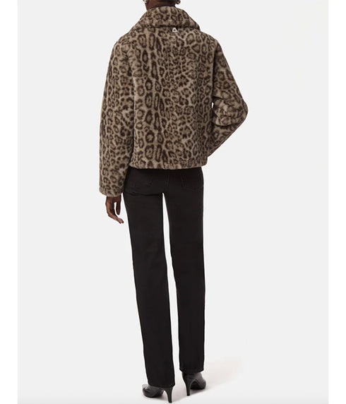 Elis Coat - Light Leopard