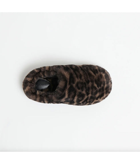 Misha Slipper - Dark Leopard