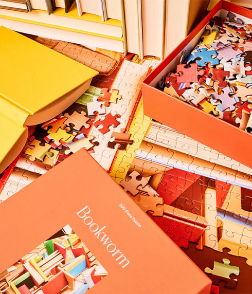 Bookworm Puzzle - 500 Pieces