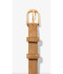 Jane Suede Belt - Matora with Gold Buckle