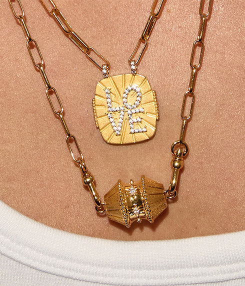 Shiny Big Gold Talisman