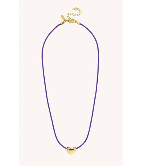 Corazon Necklace - Purple