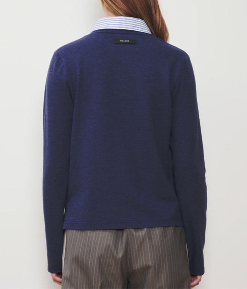 The Spencer Polo - Denim Blue Multi