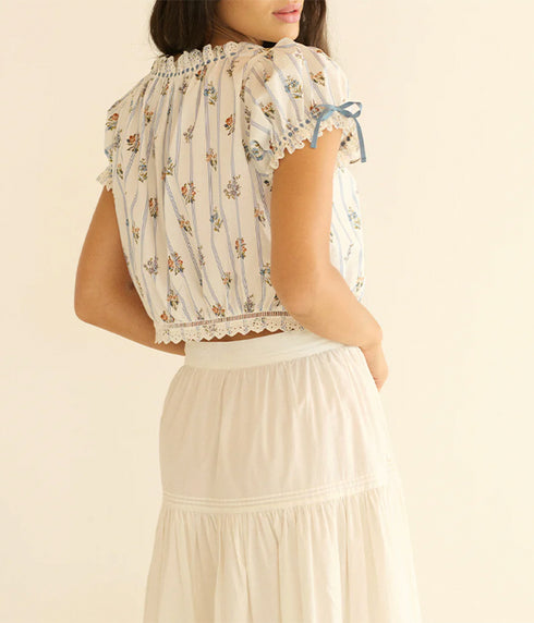 Nera Top - Fleurs De Bordeaux