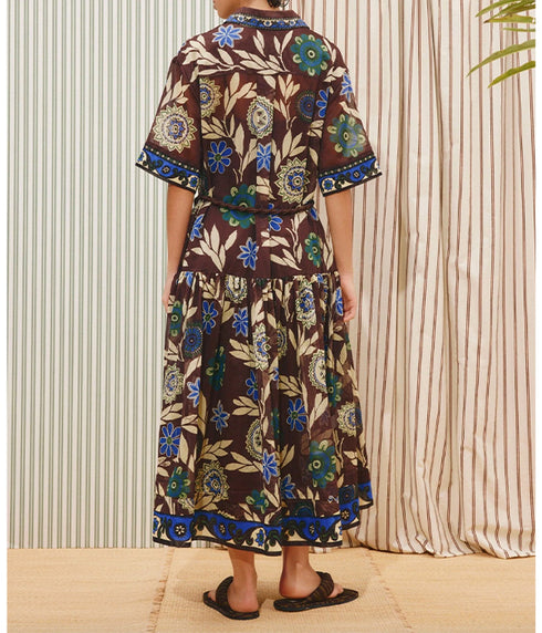 Jasper Shirtdress - Chocolate