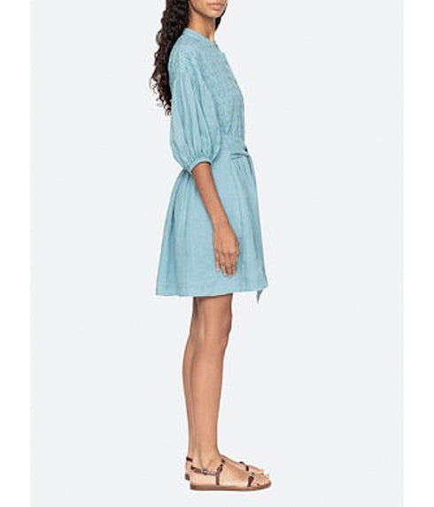 Violet Mini Dress - Blue