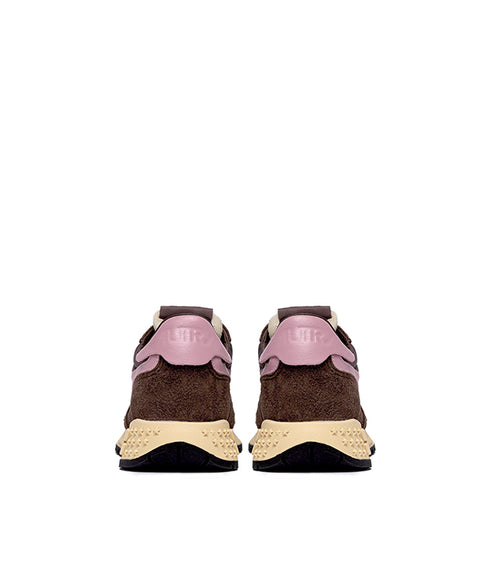 Reelwind Low Sneakers - Chocolate / Pink