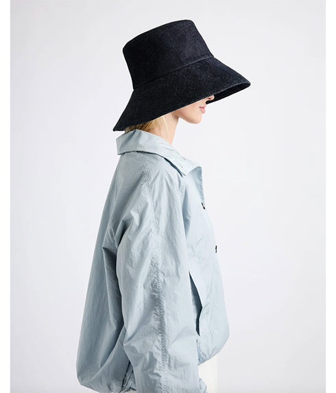 Walker Packable Hat - Denim