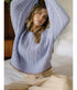 Tara B Slouchy Crewneck - Azureous