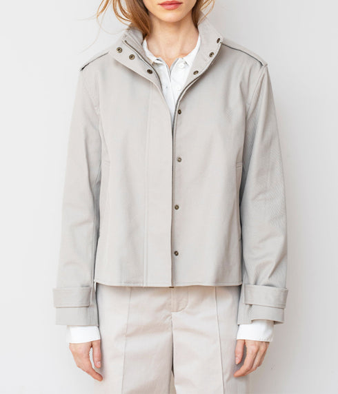 The Split Jacket - Bone