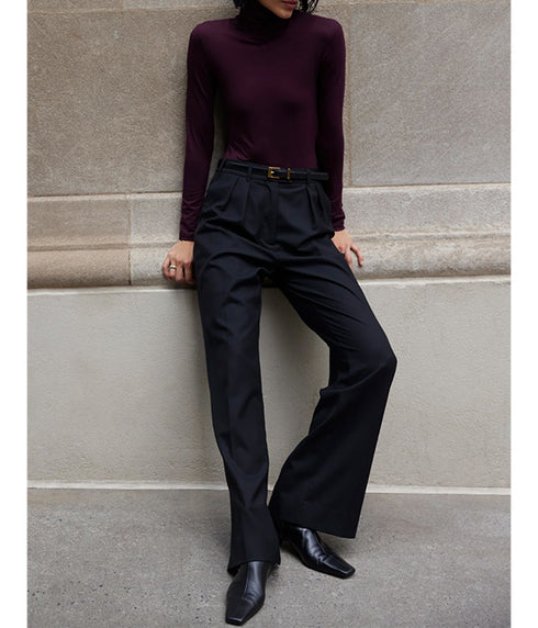 The Turtleneck - Bordeaux