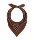 The Silk Bandana - Chocolate