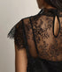 Blake Lace Tee - Black