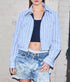 The Reversible Court Jacket - Navy Multi