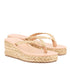 Etheria Low Wedge Sandal - Natural