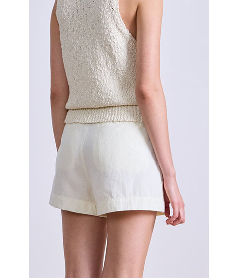 Short Bari Shorts - Cream