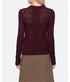 Jane Argyle Polo Sweater - Burgundy