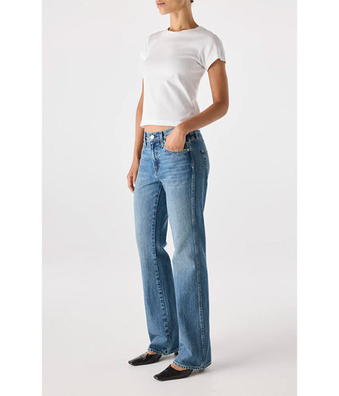 Marcenia Boot Cut Jean- Murmur