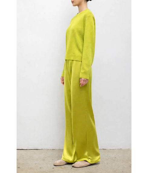 Jesse Classic Crew - Chartreuse
