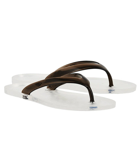 Jelly Flip Flop - Clear/Black