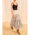 Lilah Midi Knit Skirt - Champagne