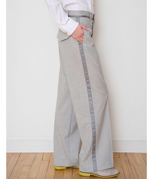 The Tuxedo Trouser - Cloud Grey
