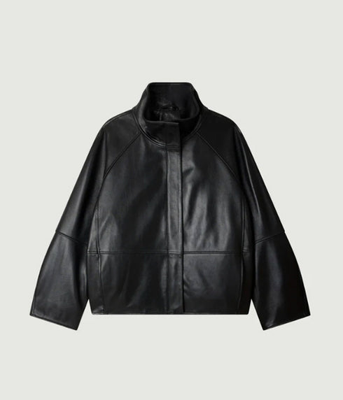 Gamma Leather Jacket - Black