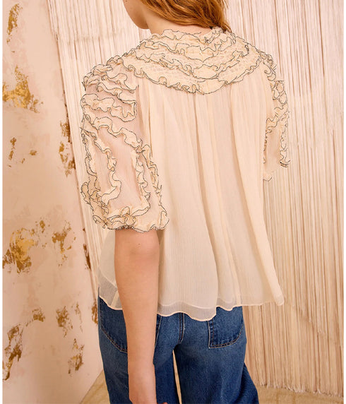Isolda Blouse - Chantilly