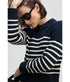 The Favorite Crew - Navy & White Stripe