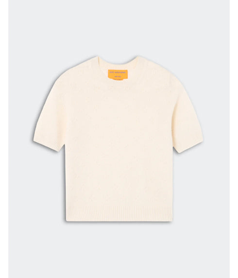 Compass Jane Sweater Tee - Cream