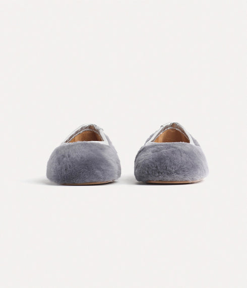Sheepskin Ballerinas - Ombra
