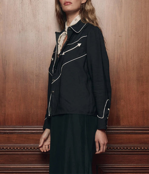 The Western Shirt - Black