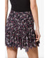 Daneen Skirt - Black/Raspberry