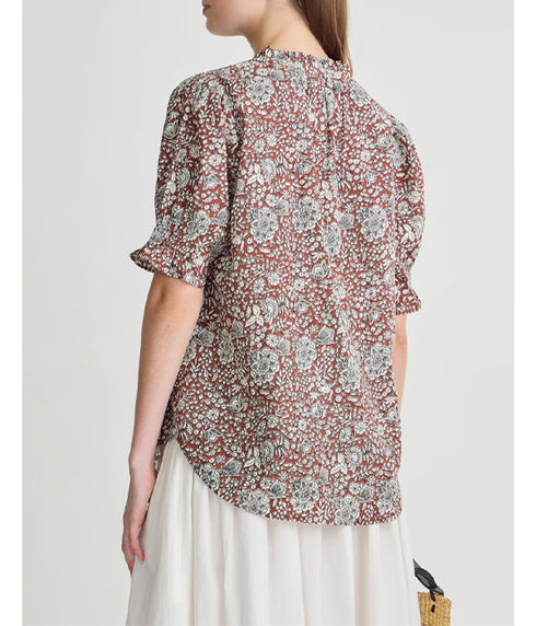 Los Altos Top - Clay Floral