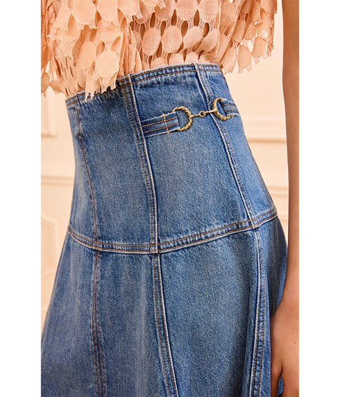 The Brigette Skirt - Danube