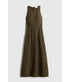 Sculpted Uma Sleeveless Maxi - Olive