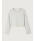 Dantown Sweatshirt - Melange Sky Blue