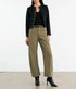 Tribeca Cotton Pant - Vine