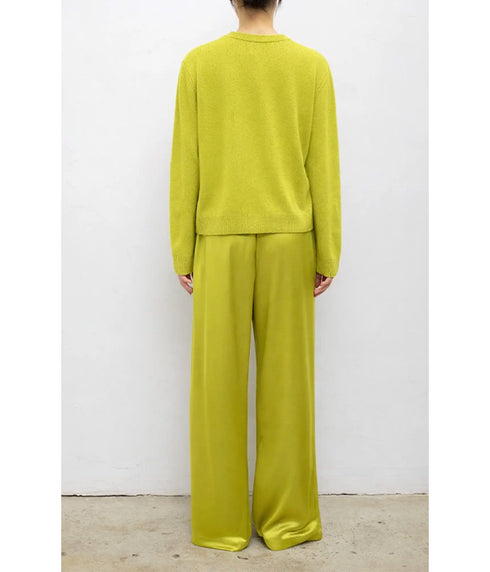 Jesse Classic Crew - Chartreuse