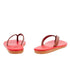 Saionara Leather Flip Flop - Cotto Red