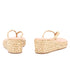 Etheria Low Wedge Sandal - Natural