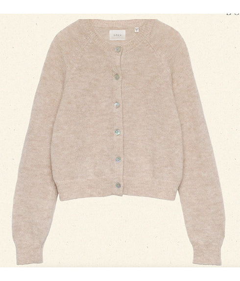 Petra Cardigan - Hazelnut Creme