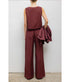 Daniel Drawstring Pocket Pants - Pinot