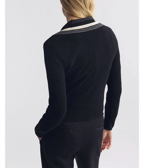 Aziel Sweater - Black/Ivory