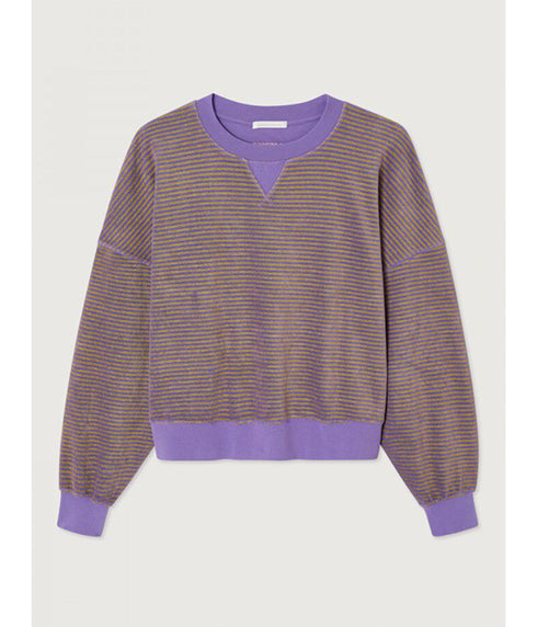 Faxow Sweatshirt - Plum Stripe