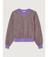 Faxow Sweatshirt - Plum Stripe
