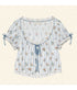 Nera Top - Fleurs De Bordeaux