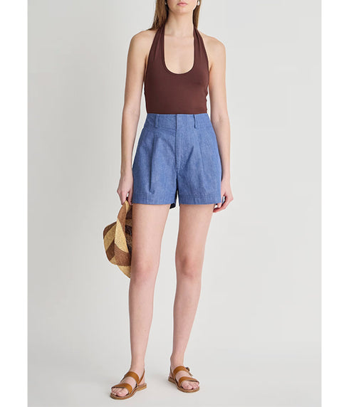 Bari Shorts - Chambray